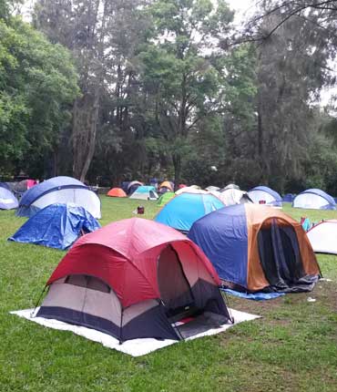 Acampar en Tepoztlán